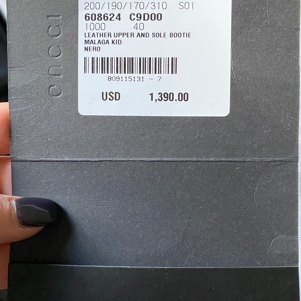 Gucci boots - Picture 6 of 6